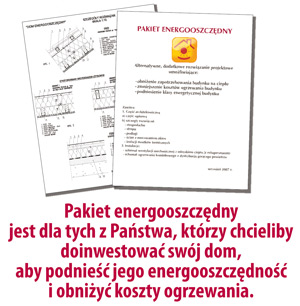 PAKIET ENERGOOSZCZĘDNY PAKIET ENERGOOSZCZĘDNY