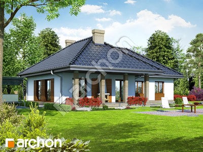 Archon+ Projekty domów - Dom w gardeniach - widok 2
