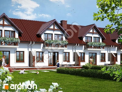 Archon+ Projekty domów - Dom w klematisach - widok 1