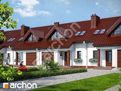 Archon+ Projekty domów - Dom w klematisach - widok 2