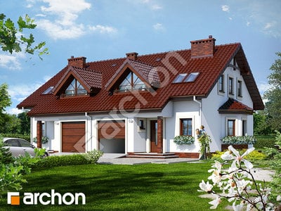 Archon+ Projekty domów - Dom w klematisach 2 - widok 1