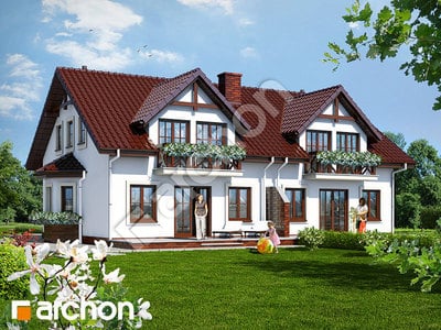 Archon+ Projekty domów - Dom w klematisach 2 - widok 2