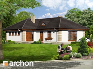 Archon+ Projekty domów - Dom w powojach - widok 1