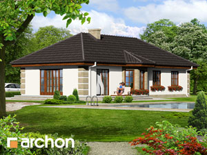Archon+ Projekty domów - Dom w powojach - widok 2