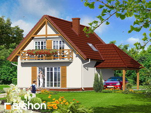Archon+ Projekty domów - Dom pod kasztanem 2 - widok 2