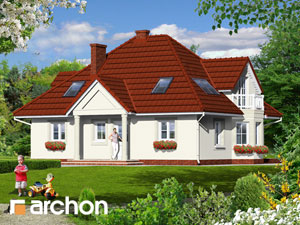 Archon+ Projekty domów - Dom pod orzechem - widok 2