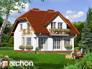 Archon+ Projekty domów - Dom pod bukami - widok 1