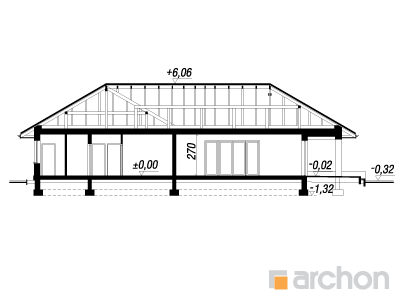 Archon+ Projekty domów - Dom w makach - 256