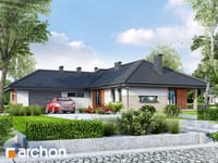 projekt domu - Dom w makach [ 167,2 m2 ] 