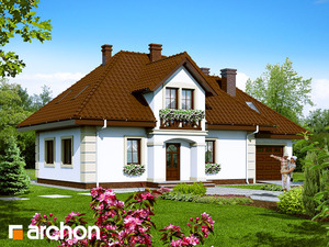 Archon+ Projekty domów - Dom w daliach - widok 2