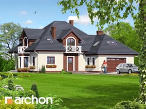 Archon+ Projekty domów - Dom w nagietkach - widok 1