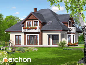 Archon+ Projekty domów - Dom w nagietkach - widok 2