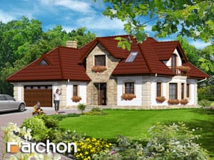 Archon+ Projekty domów - Dom w macierzankach - widok 1