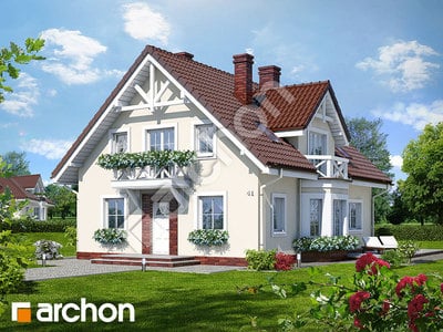 Archon+ Projekty domów - Dom pod kaliną - widok 1