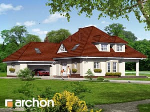 Archon+ Projekty domów - Dom pod czeremchą - widok 1