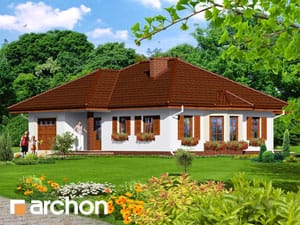 Archon+ Projekty domów - Dom w rozmarynie - widok 1