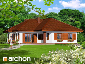 Archon+ Projekty domów - Dom w rozmarynie - widok 2