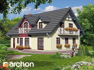 Archon+ Projekty domów - Dom pod grabami - widok 1
