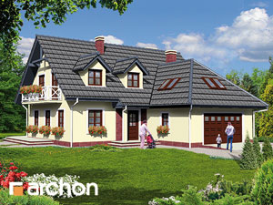 Archon+ Projekty domów - Dom pod grabami - widok 2