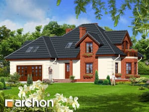 Archon+ Projekty domów - Dom w petuniach - widok 1