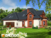 projekt domu - Dom w petuniach [ 170,5 m2 ] 