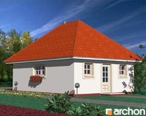 Archon+ Projekty domów - Garaż 2-stanowiskowy G1 - widok 2
