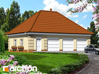 projekt domu - Garaż 3-stanowiskowy G3 [ 19,4 m2 ] 
