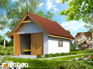 Archon+ Projekty domów - G10 - Budynek gospodarczy - widok 1