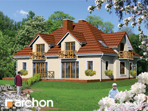 Archon+ Projekty domów - Dom pod cisami - widok 2
