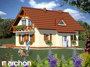 Archon+ Projekty domów - Dom na górce - widok 2