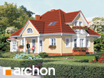 projekt domu - Dom w magnoliach [ 144,3 m2 ] 