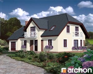 Archon+ Projekty domów - Dom pod wiśnią - widok 1