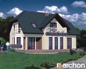 Archon+ Projekty domów - Dom pod wiśnią - widok 2