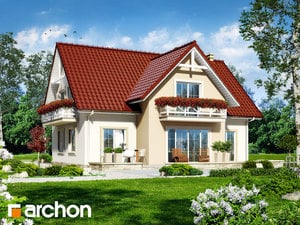 Archon+ Projekty domów - Dom w fiołkach - widok 2