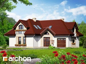 Archon+ Projekty domów - Dom w różach - widok 1