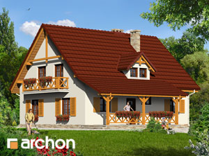 Archon+ Projekty domów - Dom w peoniach - widok 2