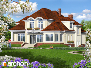 Archon+ Projekty domów - Rezydencja w Myślenicach - widok 2
