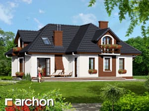 Archon+ Projekty domów - Dom w chabrach 2 - widok 1
