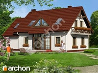 projekt domu - Dom w daliach 2 [ 128,3 m2 ] 