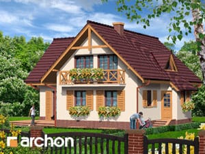 Archon+ Projekty domów - Dom na górce 3 - widok 1