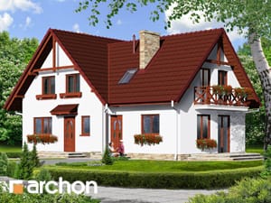 Archon+ Projekty domów - Dom na wzgórzu 2 - widok 1