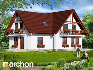 Archon+ Projekty domów - Dom na wzgórzu 2 - widok 2