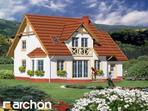 Archon+ Projekty domów - Dom w irysach 3 - widok 1
