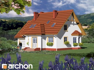Archon+ Projekty domów - Dom w irysach 3 - widok 2
