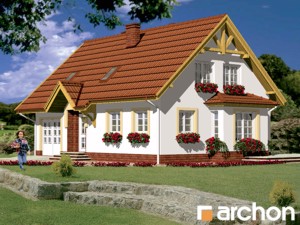 Archon+ Projekty domów - Dom pod jemiołą - widok 2