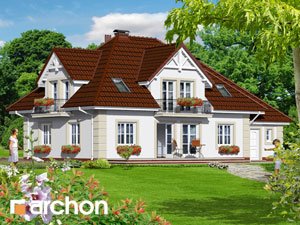 Archon+ Projekty domów - Dom w gladiolach - widok 2