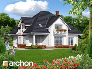 Archon+ Projekty domów - Dom pod sekwoją - widok 2