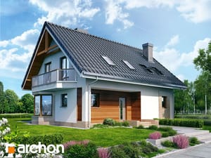 Archon+ Projekty domów - Dom w dziewannie - widok 1