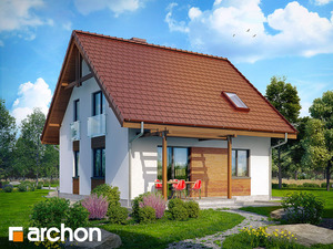 Archon+ Projekty domów - Dom w poziomkach - widok 2