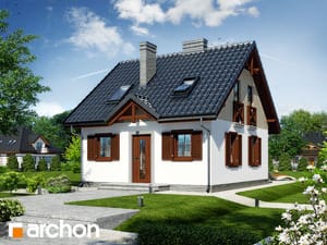 Archon+ Projekty domów - Dom w borówkach - widok 1